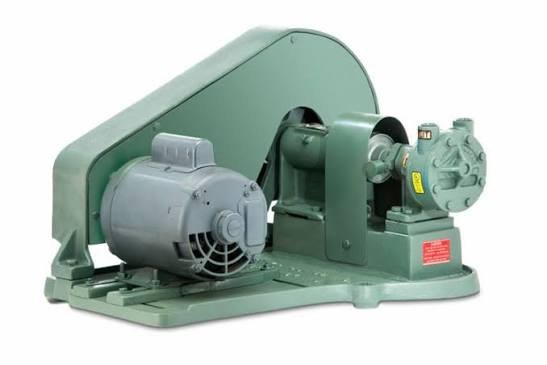 Representative image: Belt driven vacuum pump
