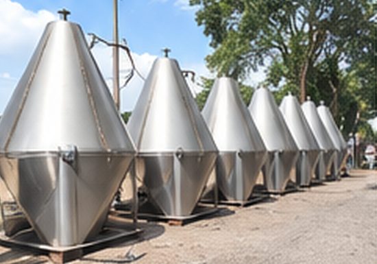 Stainless steel conical storage tanks, compared with mild steel in this MS vs SS storage tank guide
